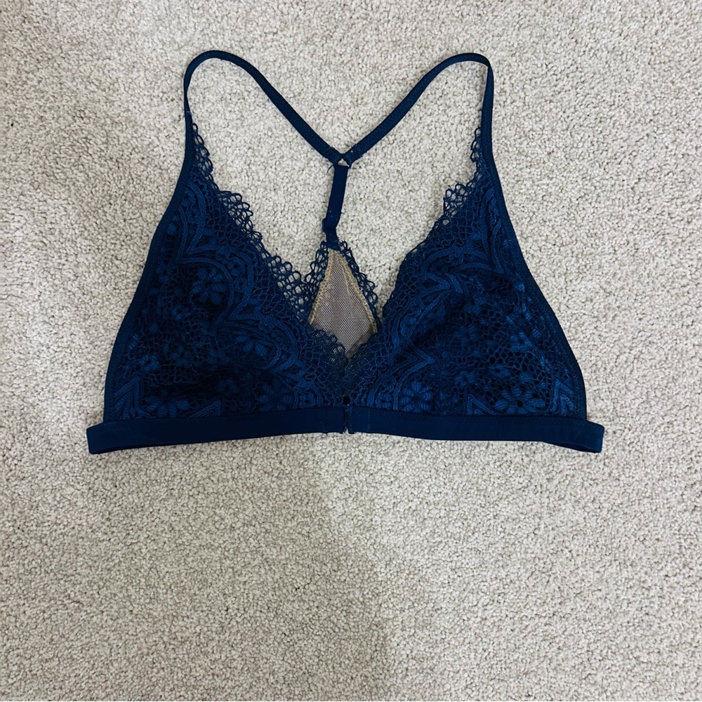 Victoria's Secret Navy Lace Bralette
